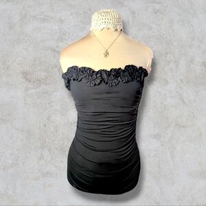 NWT |Kenneth Cole Tummy Toner Tankini Top Size M